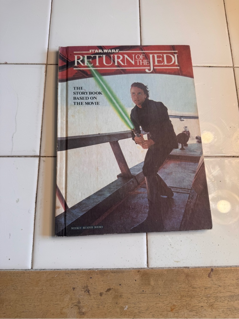 1983 Star Wars Return of the Jedi Storybook — Green Lightsaber Cover